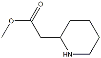 Methyl piperidin-2-ylacetate 结构式