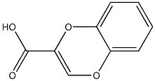 (R)-1,4-苯并二烷-2-甲酸 结构式