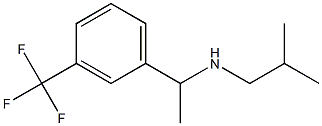 (2-methylpropyl)({1-[3-(trifluoromethyl)phenyl]ethyl})amine 结构式