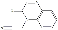 (2-oxoquinoxalin-1(2H)-yl)acetonitrile 结构式