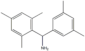 (3,5-dimethylphenyl)(2,4,6-trimethylphenyl)methanamine 结构式