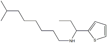 (7-methyloctyl)[1-(thiophen-2-yl)propyl]amine 结构式