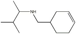 (cyclohex-3-en-1-ylmethyl)(3-methylbutan-2-yl)amine 结构式