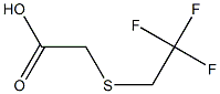 [(2,2,2-trifluoroethyl)thio]acetic acid 结构式