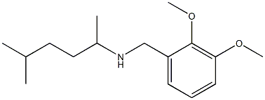 [(2,3-dimethoxyphenyl)methyl](5-methylhexan-2-yl)amine 结构式
