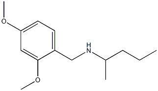 [(2,4-dimethoxyphenyl)methyl](pentan-2-yl)amine 结构式