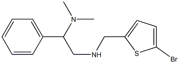 [(5-bromothiophen-2-yl)methyl][2-(dimethylamino)-2-phenylethyl]amine 结构式