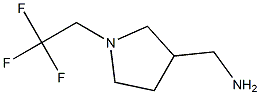 [1-(2,2,2-trifluoroethyl)pyrrolidin-3-yl]methylamine 结构式