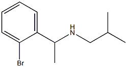 [1-(2-bromophenyl)ethyl](2-methylpropyl)amine 结构式
