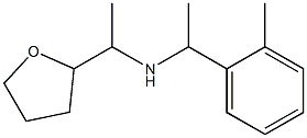 [1-(2-methylphenyl)ethyl][1-(oxolan-2-yl)ethyl]amine 结构式