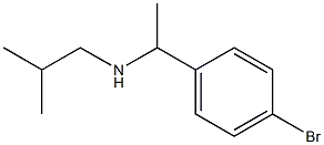 [1-(4-bromophenyl)ethyl](2-methylpropyl)amine 结构式