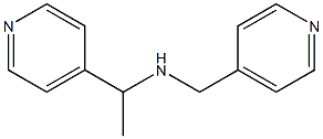 [1-(pyridin-4-yl)ethyl](pyridin-4-ylmethyl)amine 结构式