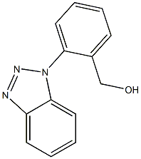 [2-(1H-1,2,3-benzotriazol-1-yl)phenyl]methanol 结构式