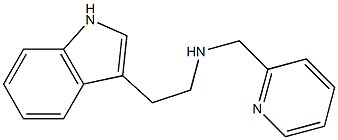 [2-(1H-indol-3-yl)ethyl](pyridin-2-ylmethyl)amine 结构式