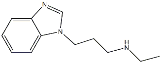 [3-(1H-1,3-benzodiazol-1-yl)propyl](ethyl)amine 结构式