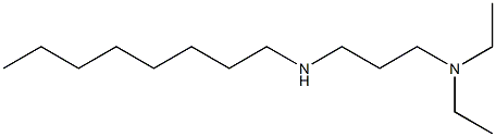 [3-(diethylamino)propyl](octyl)amine 结构式