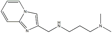 [3-(dimethylamino)propyl]({imidazo[1,2-a]pyridin-2-ylmethyl})amine 结构式