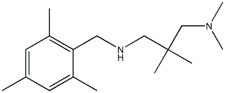 {2-[(dimethylamino)methyl]-2-methylpropyl}[(2,4,6-trimethylphenyl)methyl]amine 结构式