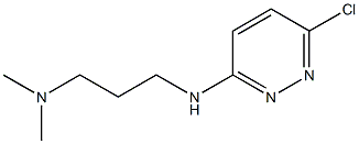 {3-[(6-chloropyridazin-3-yl)amino]propyl}dimethylamine 结构式