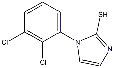 1-(2,3-dichlorophenyl)-1H-imidazole-2-thiol 结构式