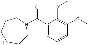 1-(2,3-dimethoxybenzoyl)-1,4-diazepane 结构式