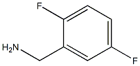 1-(2,5-difluorophenyl)methanamine 结构式