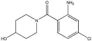 1-(2-amino-4-chlorobenzoyl)piperidin-4-ol 结构式