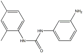 1-(3-aminophenyl)-3-(2,4-dimethylphenyl)urea 结构式