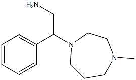 2-(4-methyl-1,4-diazepan-1-yl)-2-phenylethan-1-amine 结构式