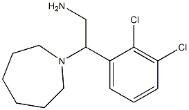 2-(azepan-1-yl)-2-(2,3-dichlorophenyl)ethan-1-amine 结构式