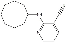2-(cyclooctylamino)pyridine-3-carbonitrile 结构式