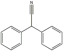 2,2-diphenylacetonitrile 结构式