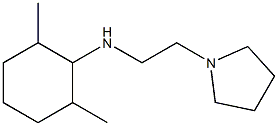 2,6-dimethyl-N-[2-(pyrrolidin-1-yl)ethyl]cyclohexan-1-amine 结构式