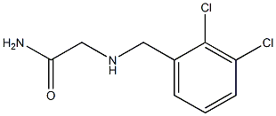 2-[(2,3-dichlorobenzyl)amino]acetamide 结构式