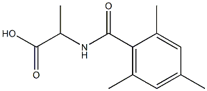 2-[(2,4,6-trimethylphenyl)formamido]propanoic acid 结构式