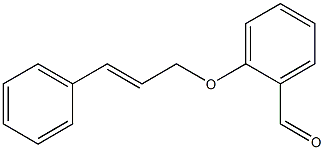 2-[(3-phenylprop-2-en-1-yl)oxy]benzaldehyde 结构式