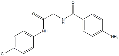 2-[(4-aminophenyl)formamido]-N-(4-chlorophenyl)acetamide 结构式