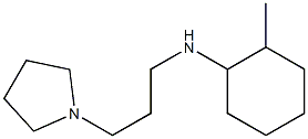 2-methyl-N-[3-(pyrrolidin-1-yl)propyl]cyclohexan-1-amine 结构式