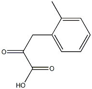 3-(2-methylphenyl)-2-oxopropanoic acid 结构式