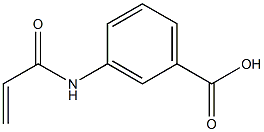 3-(acryloylamino)benzoic acid 结构式