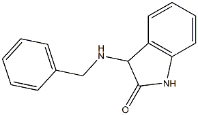 3-(benzylamino)-2,3-dihydro-1H-indol-2-one 结构式