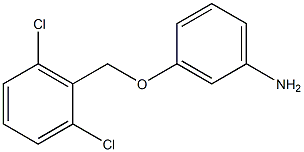 3-[(2,6-dichlorophenyl)methoxy]aniline 结构式