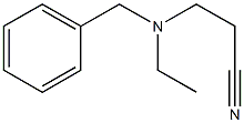 3-[benzyl(ethyl)amino]propanenitrile 结构式