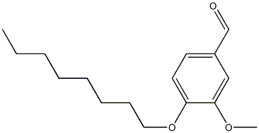 3-methoxy-4-(octyloxy)benzaldehyde 结构式