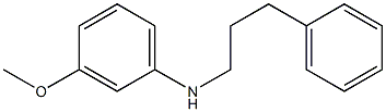 3-methoxy-N-(3-phenylpropyl)aniline 结构式