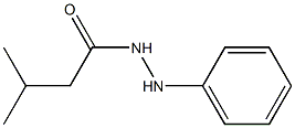 3-methyl-N'-phenylbutanehydrazide 结构式