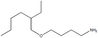 4-[(2-ethylhexyl)oxy]butan-1-amine 结构式