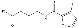 4-[(3-methyl-2-furoyl)amino]butanoic acid 结构式