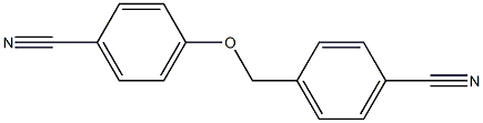 4-[(4-cyanobenzyl)oxy]benzonitrile 结构式