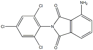 4-amino-2-(2,4,6-trichlorophenyl)-2,3-dihydro-1H-isoindole-1,3-dione 结构式